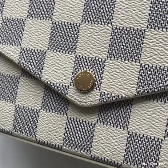 AAA Pruses Bags Vuitton Damier Pochette Louis N63106 Bag Felicie 0701